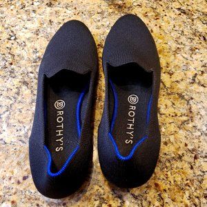 Rothy's The Loafer Flat in Black Solid Size 10.5